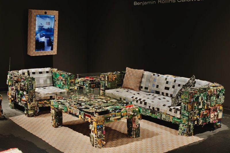 Upcycled Electronic Furniture