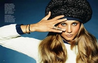 Couture Snow Bunny Editorials Image 6