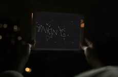 Interactive Starry Messaging Sites