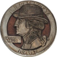 Steampunk Coin Carvings Image 2