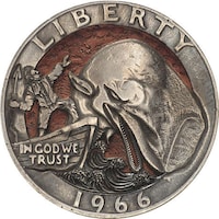 Steampunk Coin Carvings Image 3