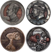 Steampunk Coin Carvings Image 5