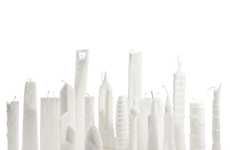 Architectural Skyline Candles