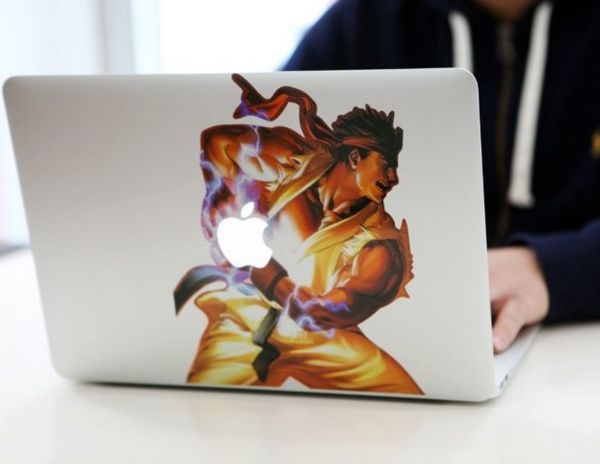 Street Fighter Computer Decals