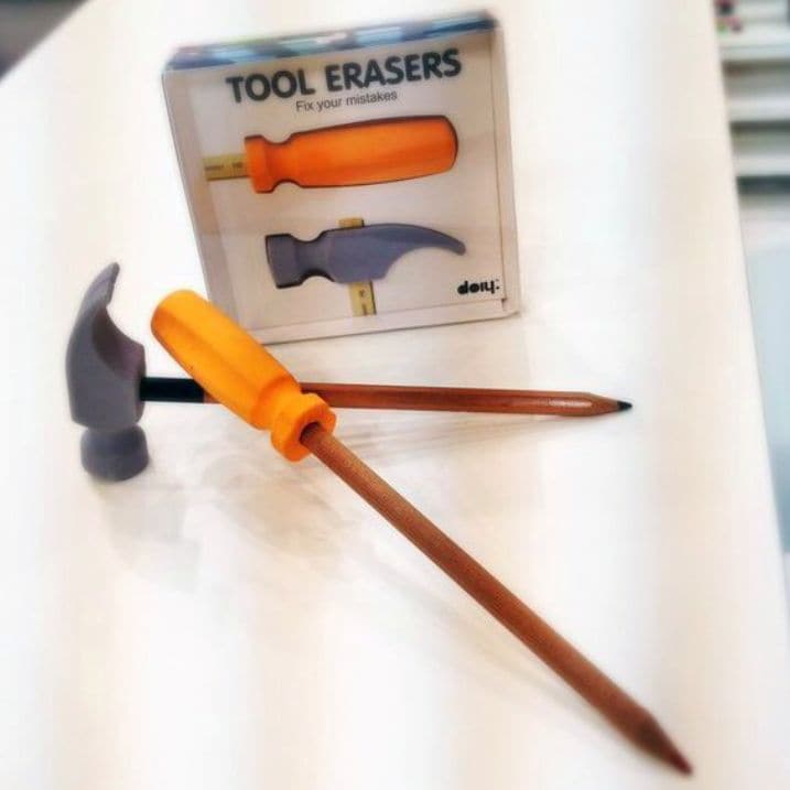 Attachable Tool-Like Erasers