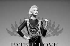 Glamorously Grayscale Fashion Ads