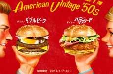 Retro American Burger Campaigns