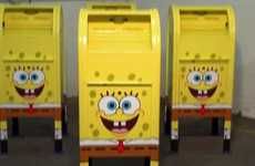 Cartoon Sponge-Edition Mailboxes