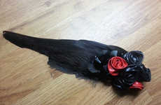Baby Crow-Inspired Headwear