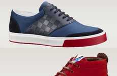 Posh Manly Monogrammed Sneakers