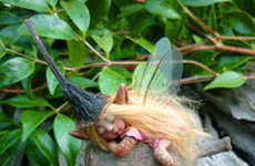 Sleeping Forest Fairy Figurines