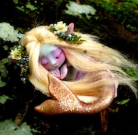 Sleeping Forest Fairy Figurines Image 5
