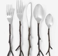 Rustic Tree-Like Utensils Image 2