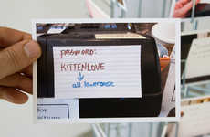 WiFi Password Postcards