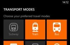 Public Transit Travel Apps