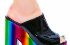 Opalescent Rainbow Shoes