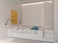 Warped Sculptured Apartment Walls Image 8