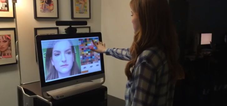 Augmented Reality Makeup Mirrors