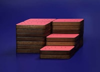 Diagonal Neon Dominos Image 4