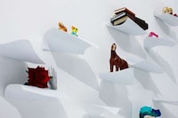 Floating Paper-Inspired Shelves Image 2