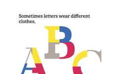 Toddler Typeface Teaching Books