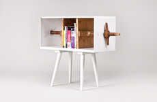 Quirky Clamped Cubbies