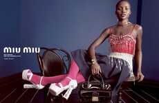 Femininely Eclectic Fashion Ads