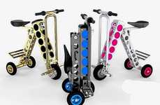 Neon Foldable Urban Scooters