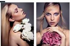 Spring Floral Beauty Editorials