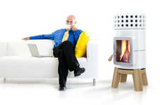 Modernized Living Room Fireplaces