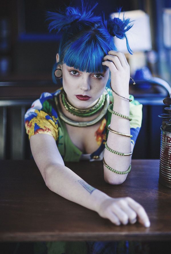 14 Brilliant Blue-Haired Looks