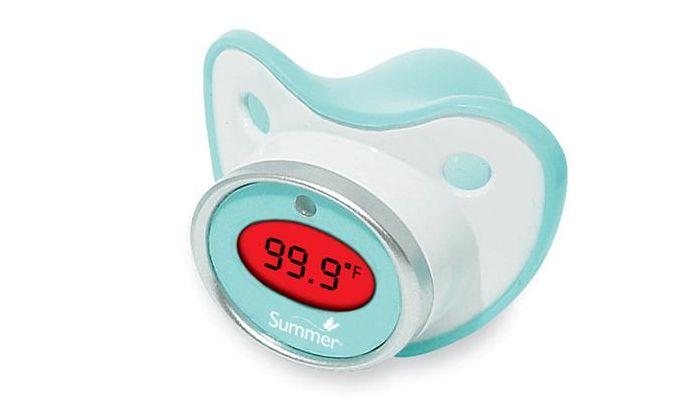 Temperature-Telling Soothers