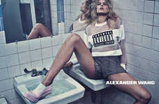 Bathroom-Set Fashion Ads
