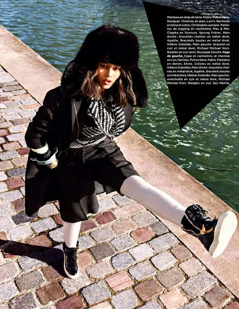 Cold Climate Couture Shoots : Be Magazine February 2014