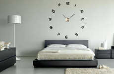 Enormous Minimalist Wall Clocks