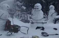 Enraged Snowmen Car Ads
