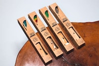 Colorfully Crafted Toothbrushes Image 2