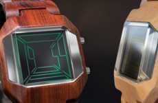 Galactic Wooden Watches