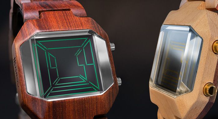 Galactic Wooden Watches
