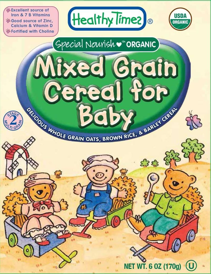 Organic Infant Cereals