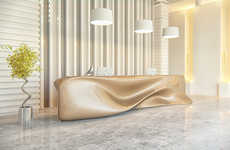 Golden Undulating Workspaces