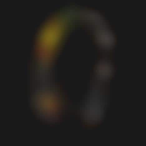 Eco-Friendly Rasta Headphones