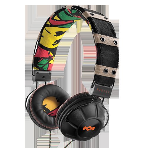 Eco-Friendly Rasta Headphones