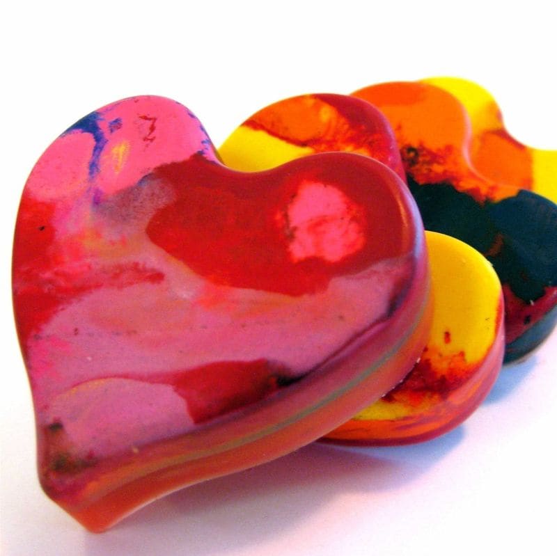 Romantically Recycled Crayons