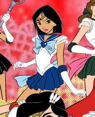 Anime-Ispired Disney Art Image 6