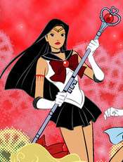 Anime-Ispired Disney Art Image 7