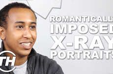 Romantically Imposed X-Ray Portraits