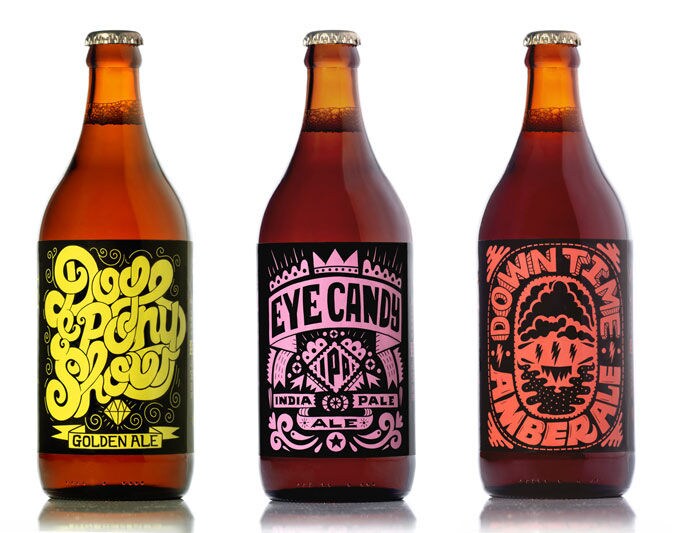 Groovy Booze Branding