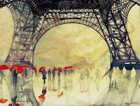 Wondrous Watercolor Cityscapes Image 3