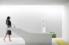 Smooth Symbiotic Bathroom Fixtures